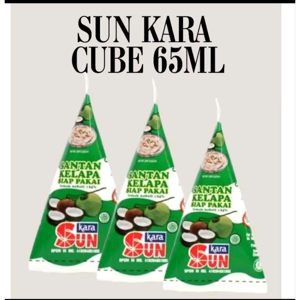 

Sun Kara Santan Kelapa instan 65ml