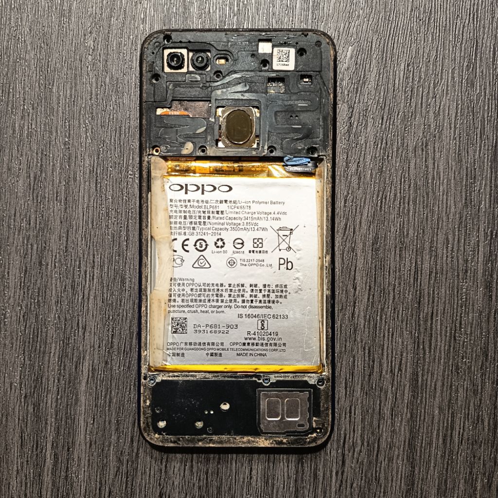 Mesin OPPO F9 Poni Normal Unit