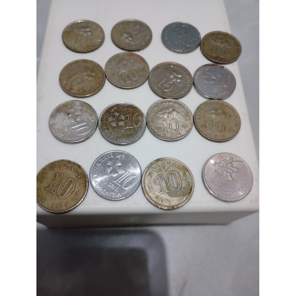 10 sen koin malaysia