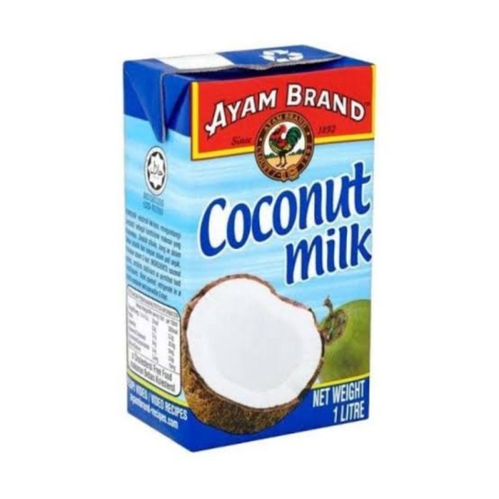 

AYAM BRAND COCONUT MILK 1 LITER SANTAN MALAYSIA