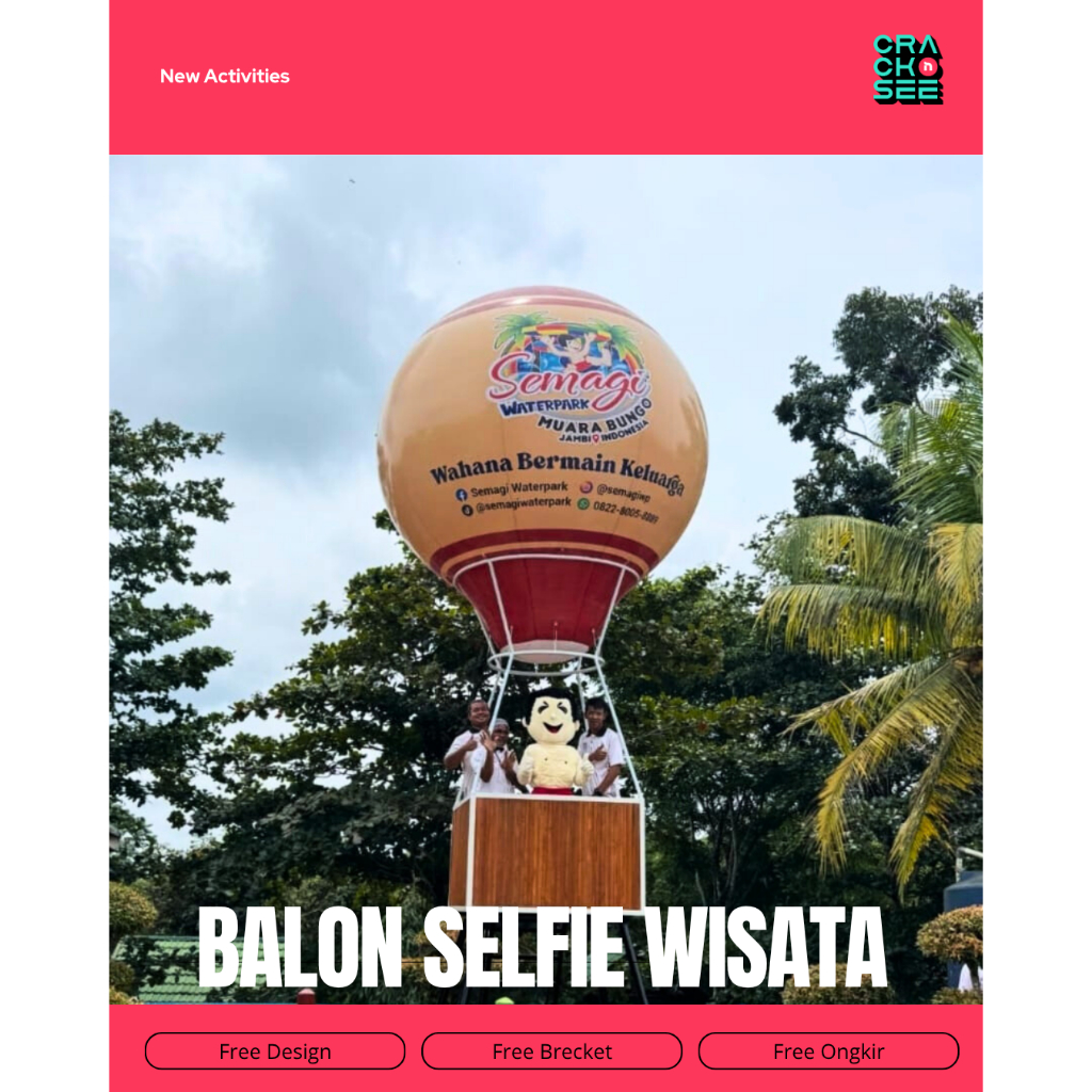Balon Branding - Balon Selfie Wisata