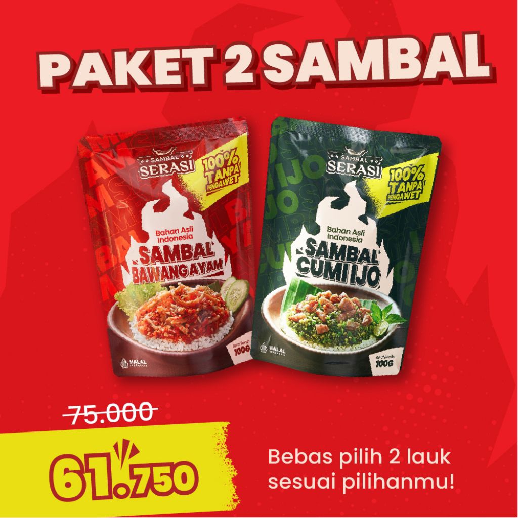 

Paket 2 Sambal Serasi