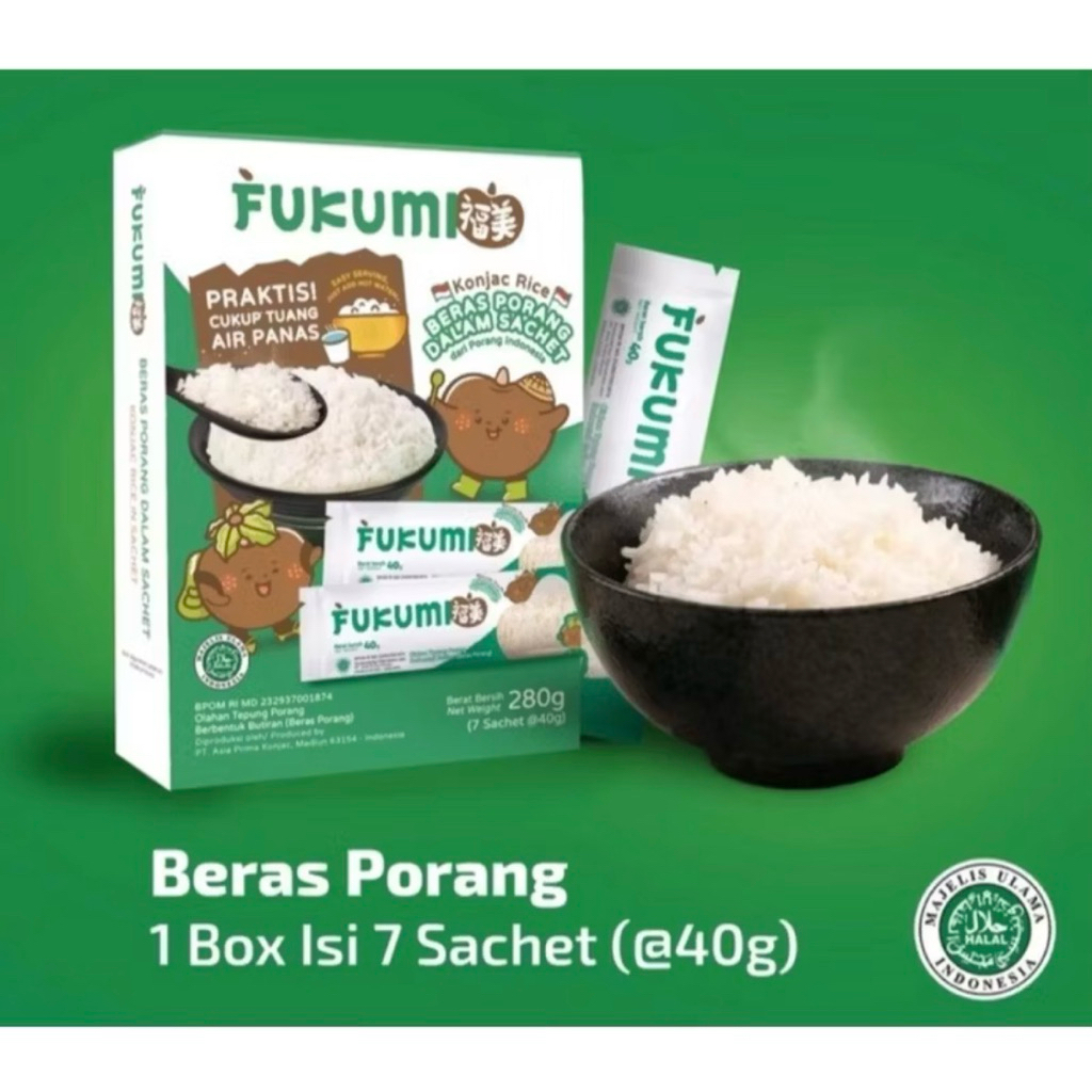 

Fukumi beras porang