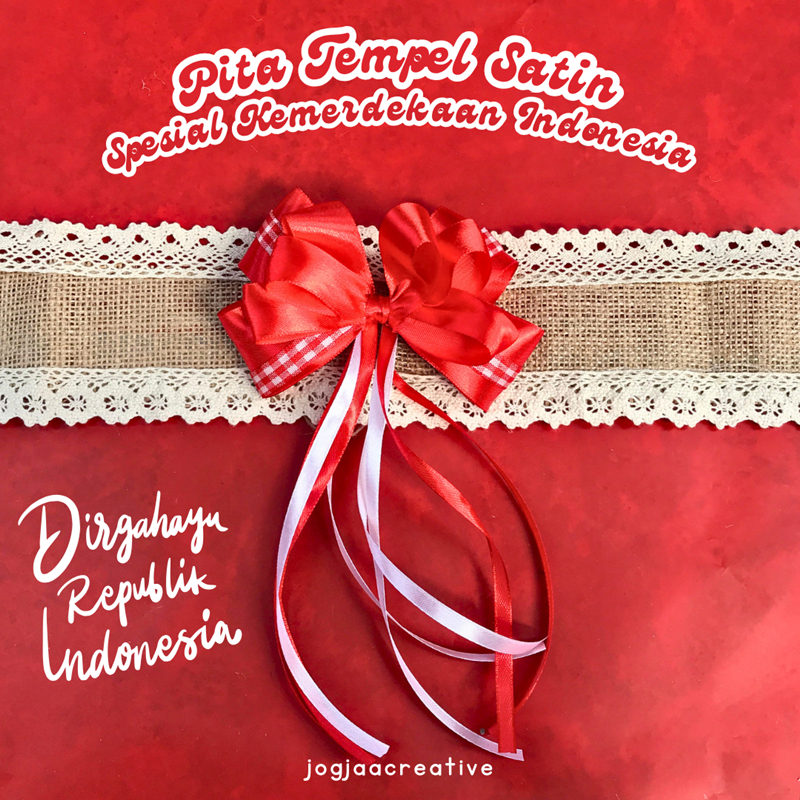 

READY STOCK Pita Spesial Kemerdekaan Indonesia Pita Ribbon Dirgahayu RI Kemerdekaan RI Indonesia Independence Day Merdeka HUT Bendera Republik Indonesia Hampers Souvenir Kado BANYAK BONUS
