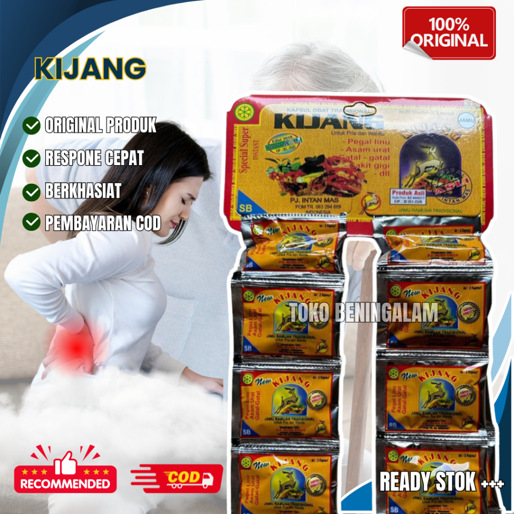 

KIJANG KAPSUL RENCENG 20 SACHET ORIGINAL (ASAM URAT)