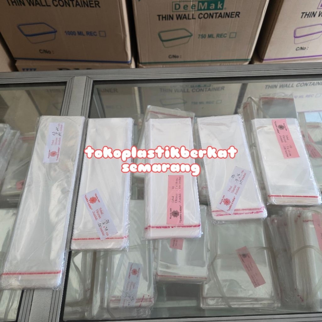 Plastik OPP sendok makan sendok bebek OPP 7x13 OPP 7x18 OPP 7X20 OPP 7x25