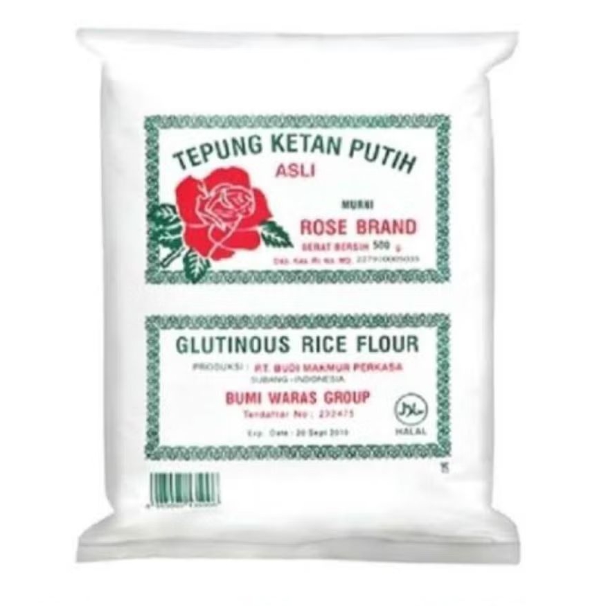 

Tepung Ketan Rose Brand 500g