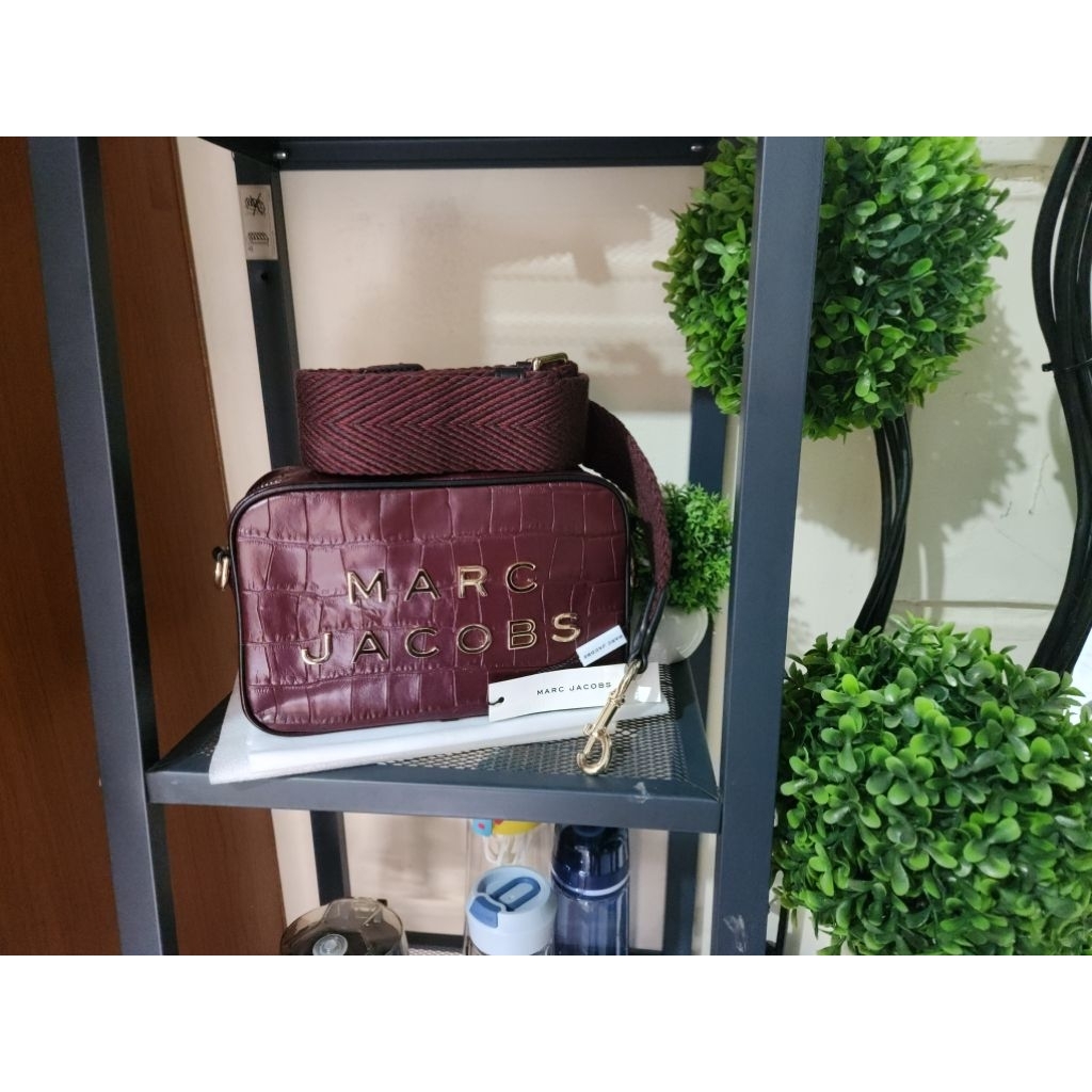 Marc Jacobs Flash Croco Maroon
