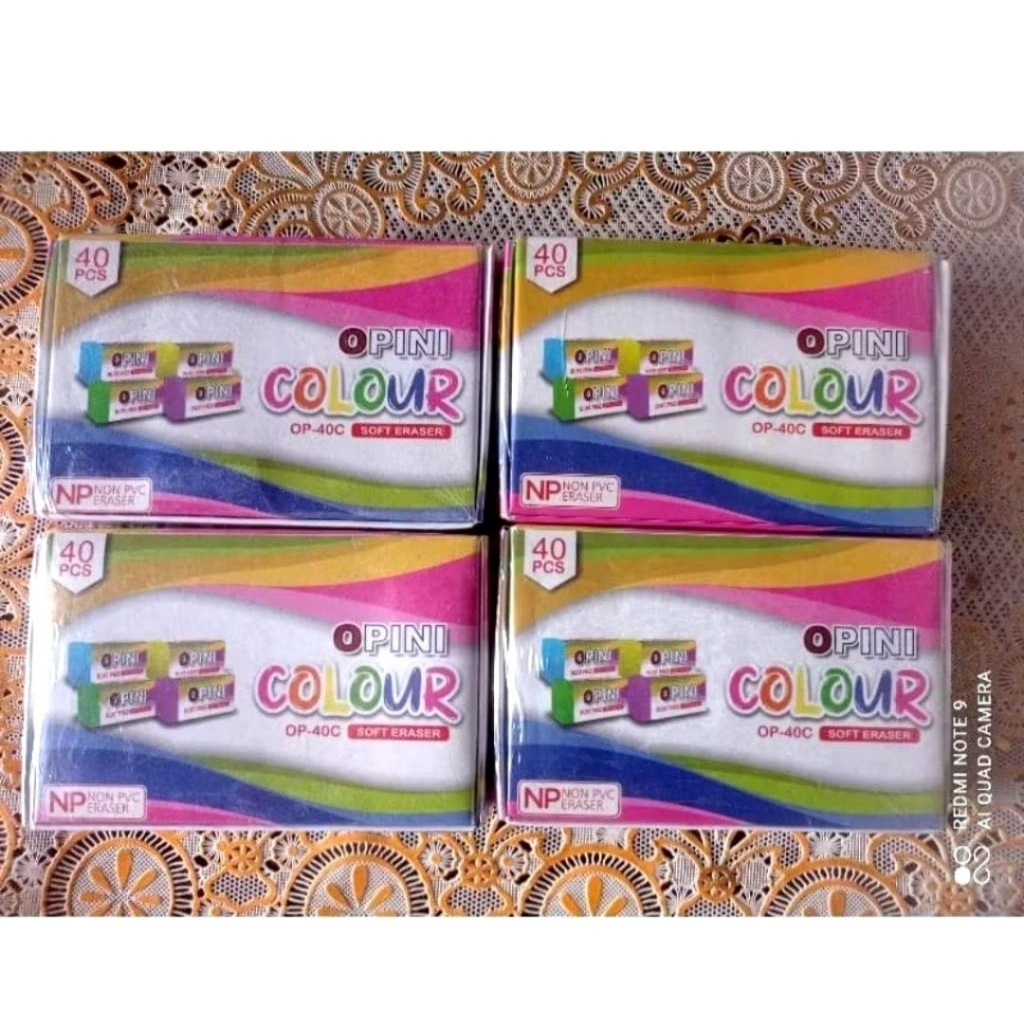 

40 PCS/ 1 Pak Penghapus Opini