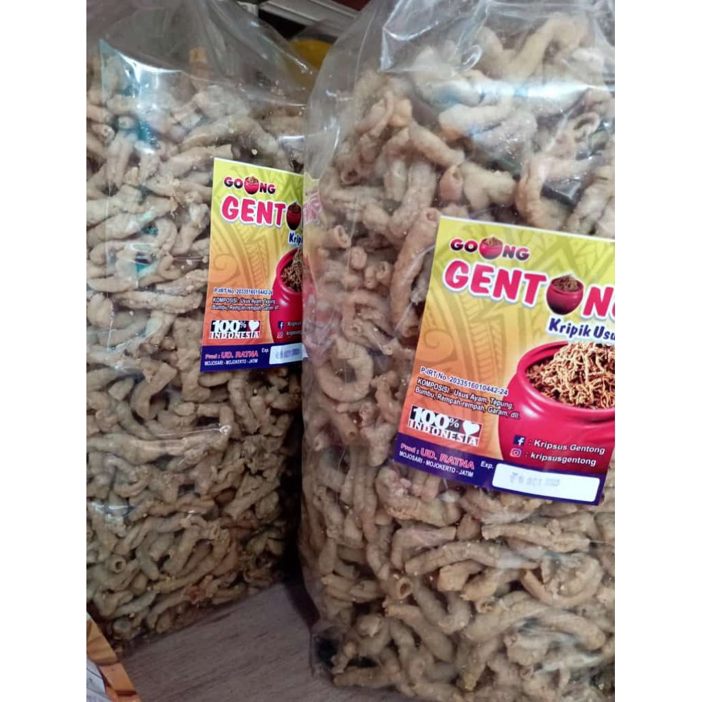 

Keripik usus ayam 100gr, 250gr