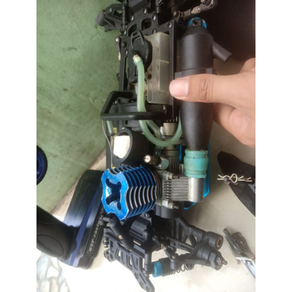 mobil remot rc engine nitro hsp 1/10