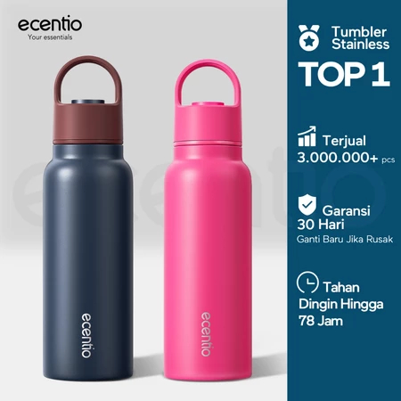 Ecentio tumbler minum stainless