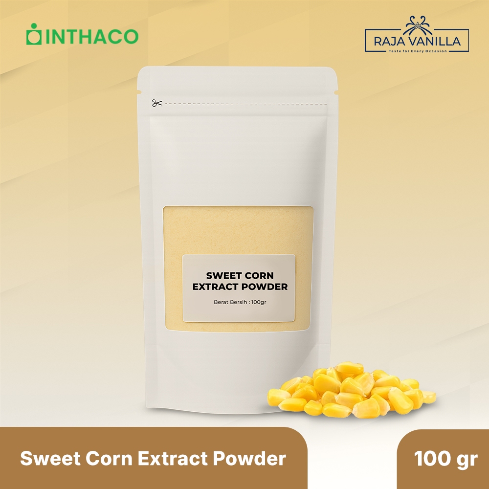 

INTHACO Ekstrak Jagung Manis Bubuk Sweet Corn Powder 100 gr