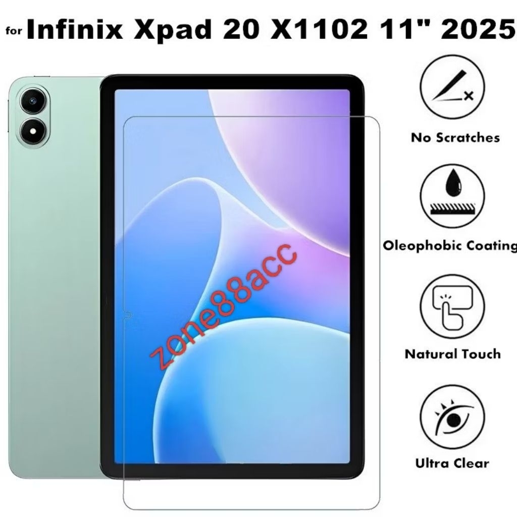 Antigores Infinix xpad 20 11"inch 2025 / Tempered glass Infinix xpad 20 / Antigores Infinix xpad 20 