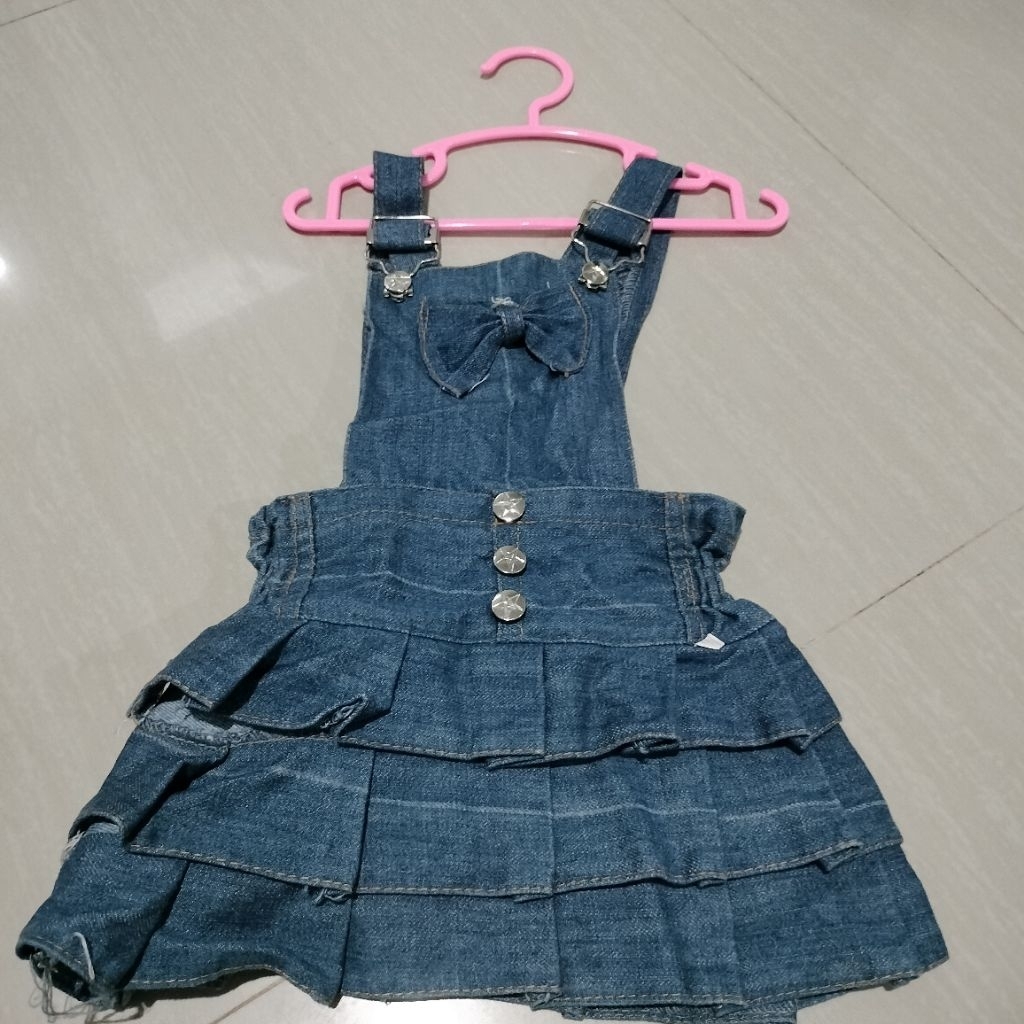 Rok Jeans Anak Monyetan Rok Jeans