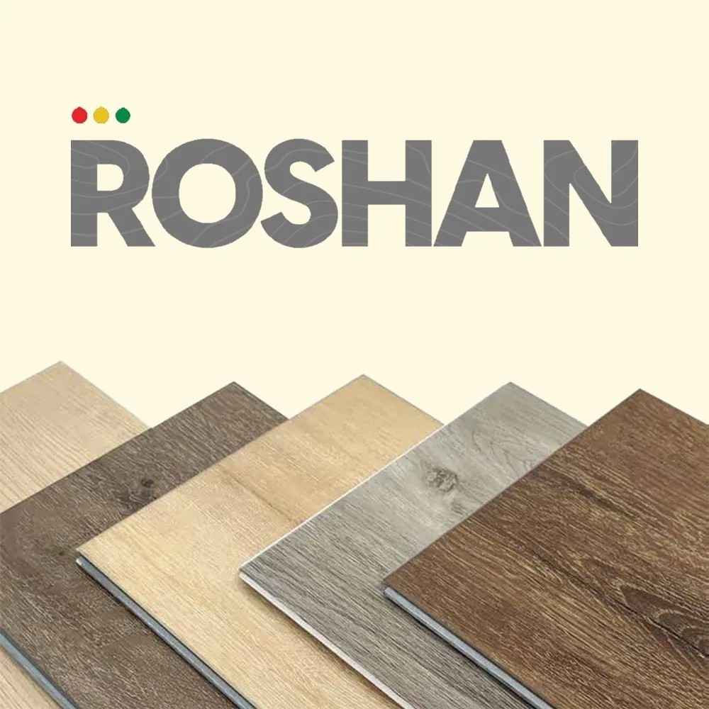 Lantai SPC 5mm Premium ROSHAN SPC Flooring | SPC Lantai Flooring 5 mm