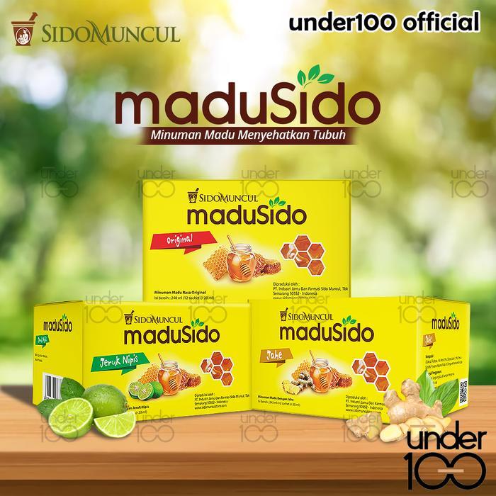 

[oddsolshop] pekanbaru/Madusido Madu Sidomuncul 20ML 10 Saset Original Jeruk Nipis Jahe Ginger Honey