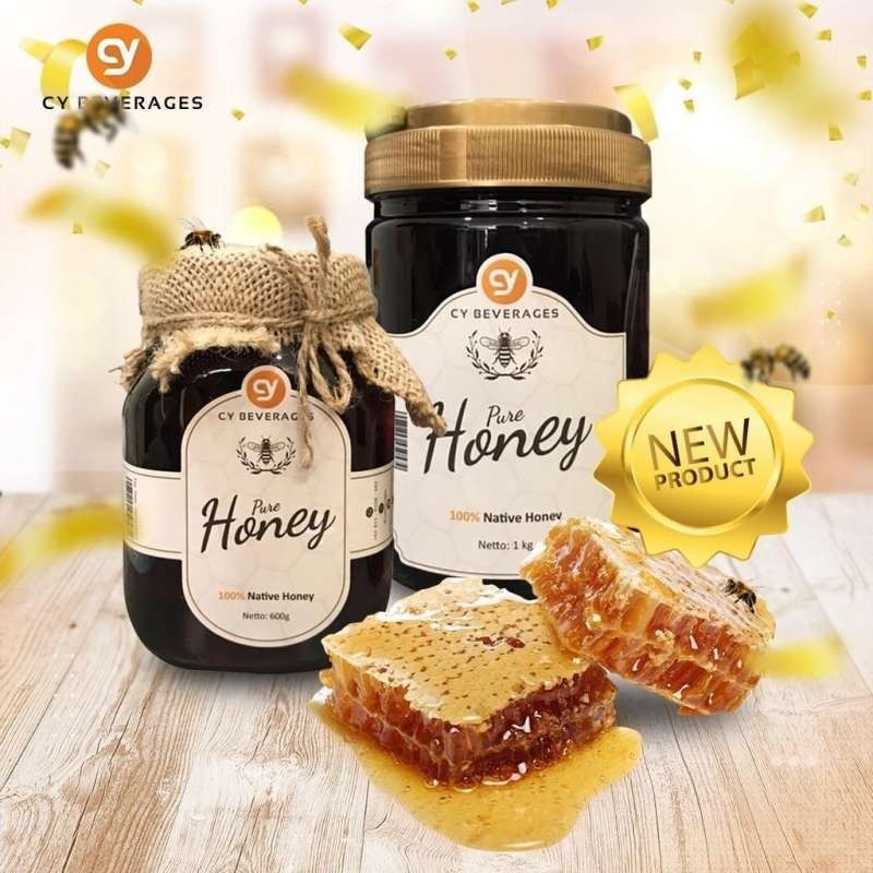 

[oddsolshop] pekanbaru/CY Beverages Honey Natural 600GR Madu Murni Botol Kaca