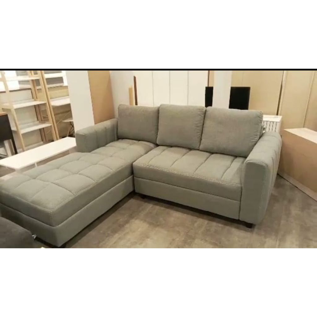 Sofa L Minimalis / Sofa Selonjor / Sofa Nyaman/ Sofa tidur