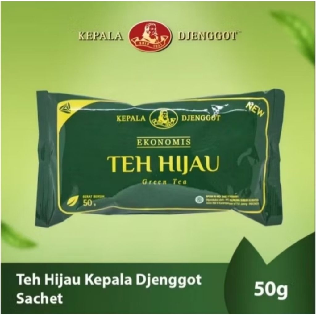 

teh hijau kepala djenggot ekonomis 50gr