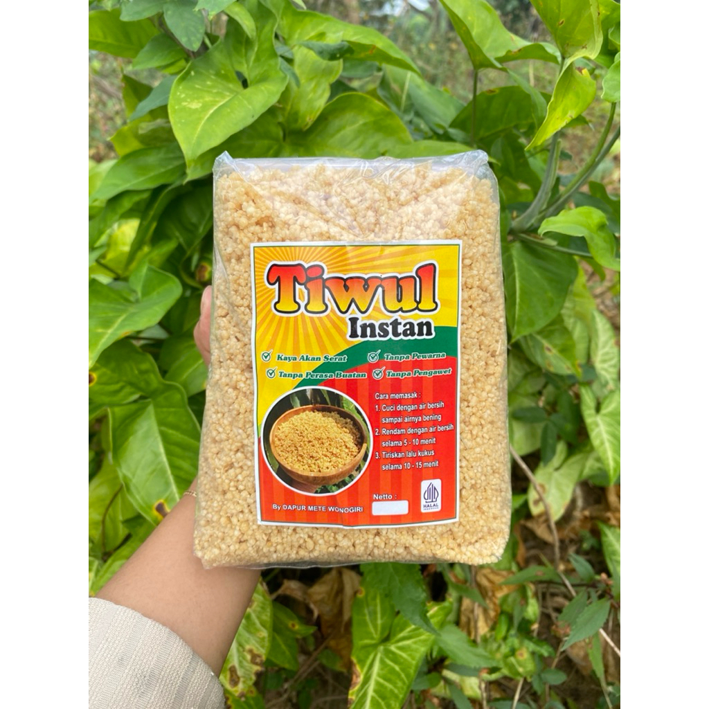 

OYEK TIWUL INSTAN KEMASAN 1kg KERING PENGANTI NASI NASI TIWUL