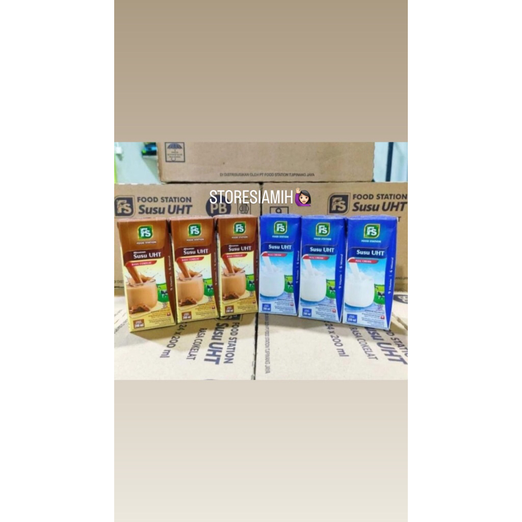 

SUSU UHT FS FULLCREAM 200ML 1 DUS 24PCS
