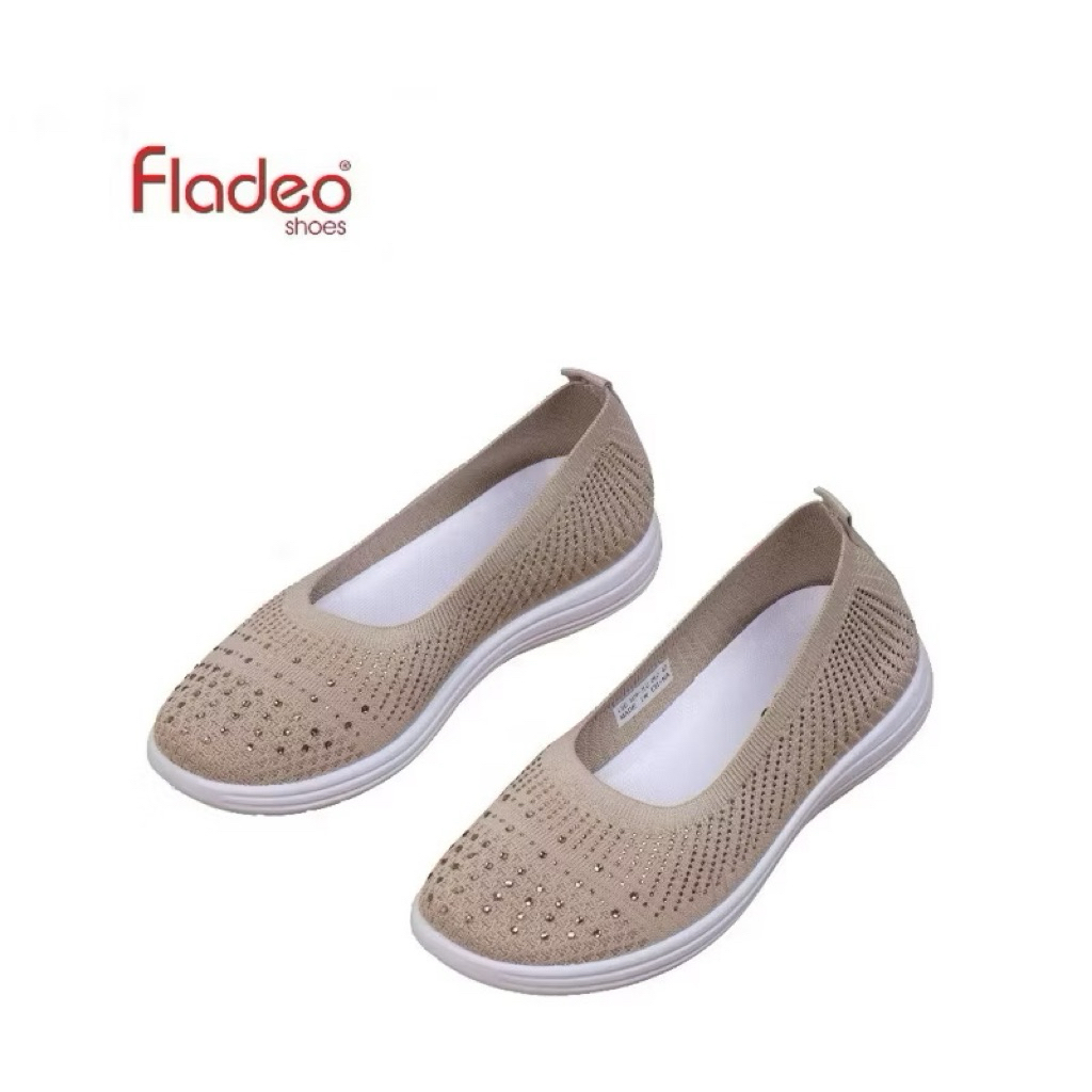 Fladeo B24/LSC309-2LU/Sepatu Flat Casual Wanita [ Flat Shoes Casual ]