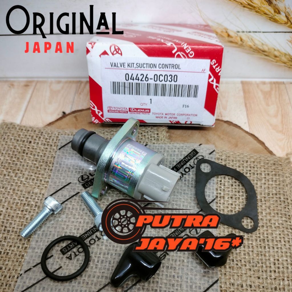 SUCTION CONTROL VALVE KIT SVC SENSOR CONTROL SCV HILUX INNOVA DIESEL JAPAN