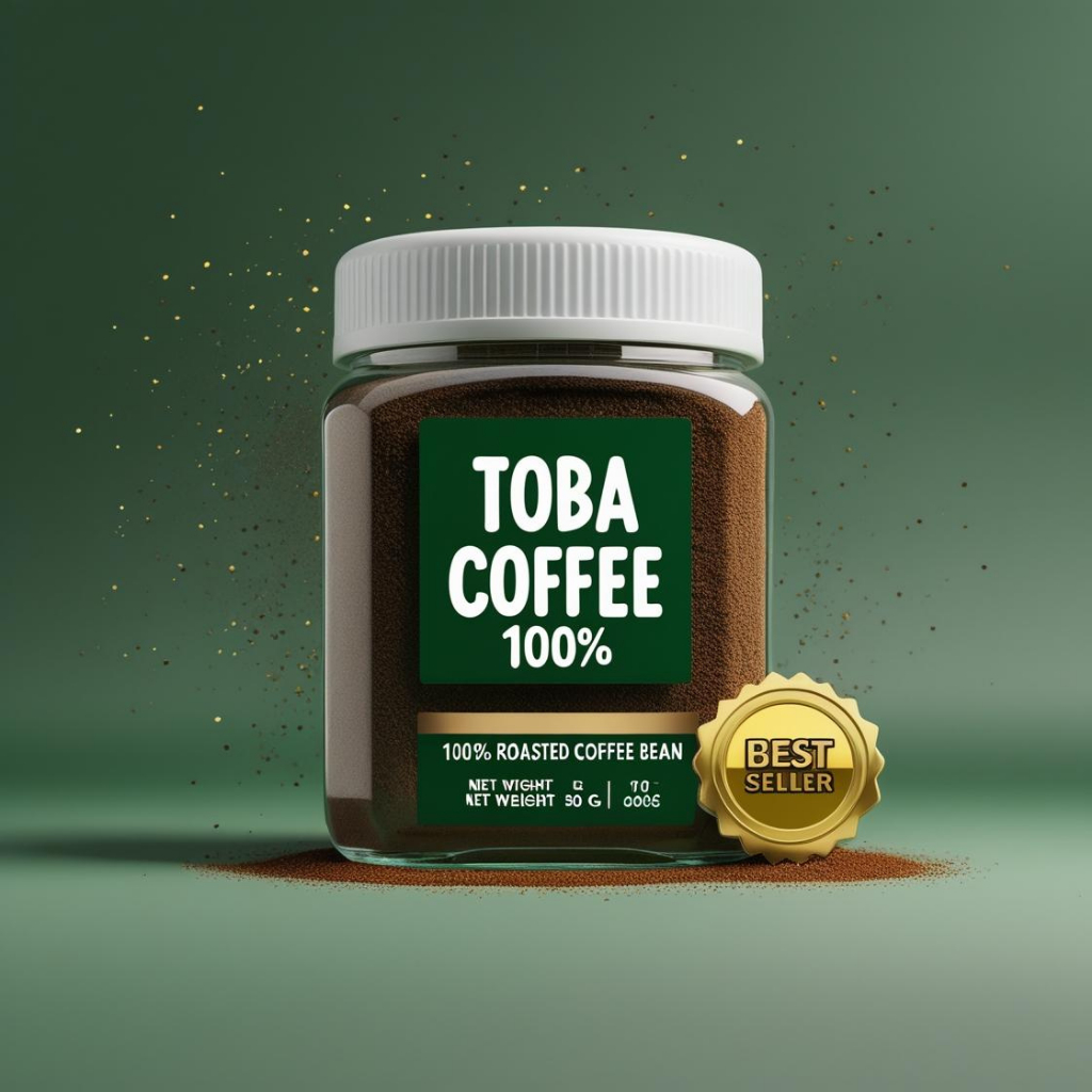 

KOPI BUBUK/ KOPI HITAM TUBRUK 50GRAM (TOBA COFFEE 100%) kopi robusta dan kopi arabika sumatera asli