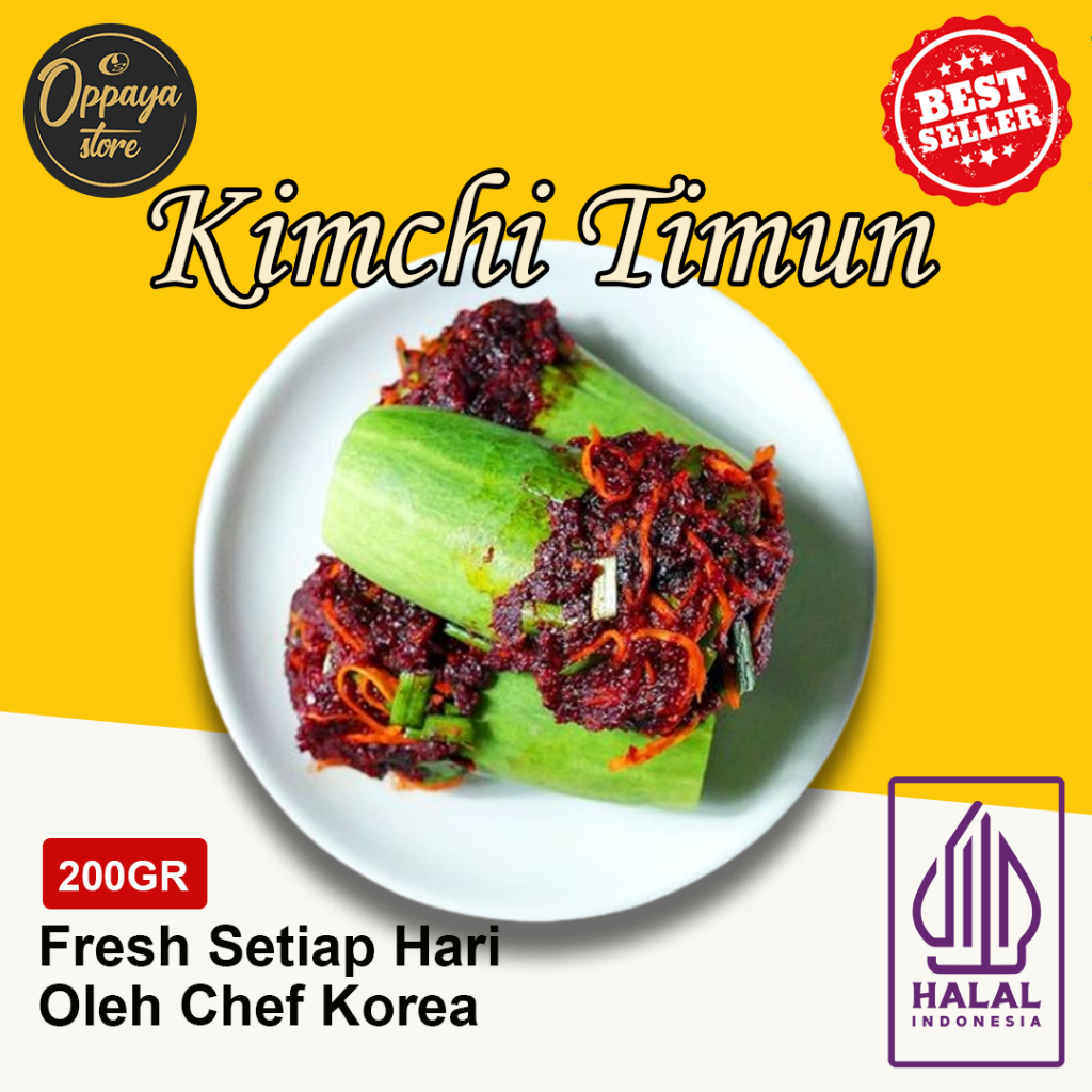 

Kimchi Fresh Timun 200 Gram Dibuat Oleh Chef Korea