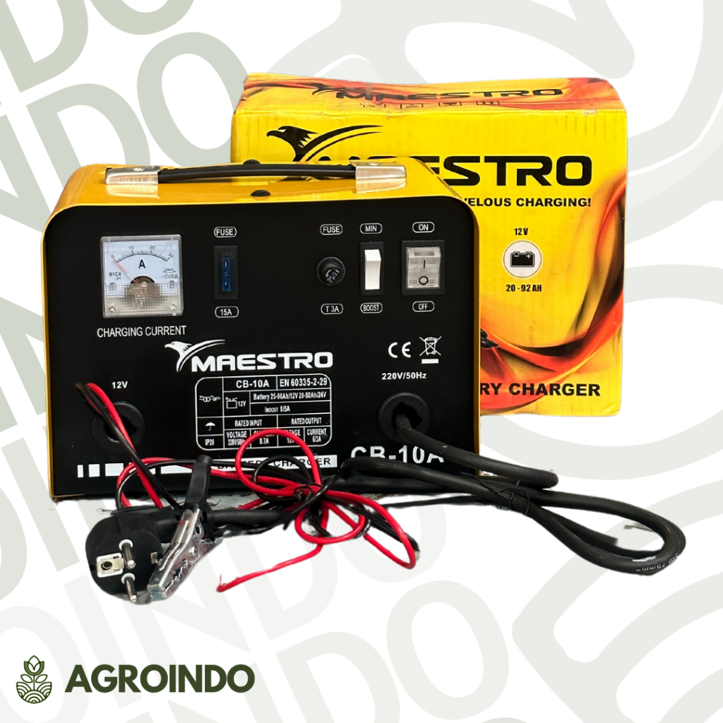 CHARGER AKI MAESTRO CB-10A/CES AKI MAESTRO CB-10A/CAS AKI MAESTRO CB-10A