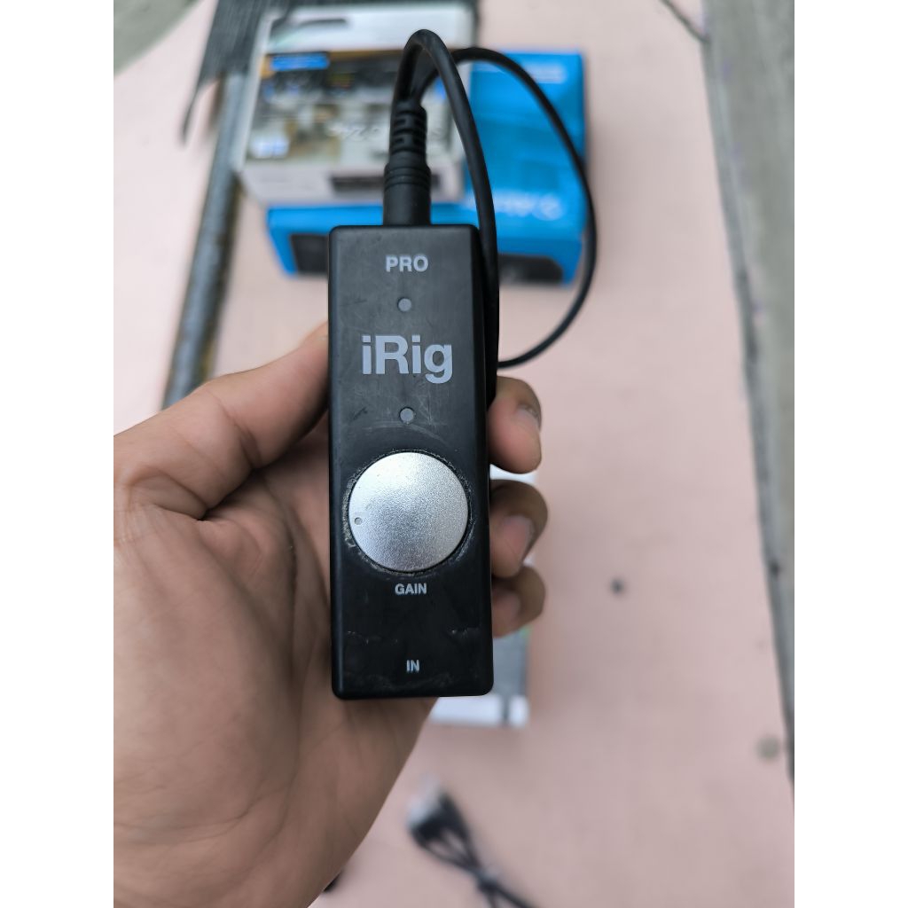 Audio Interface Ik Multimedia Irig Pro bekas preloved