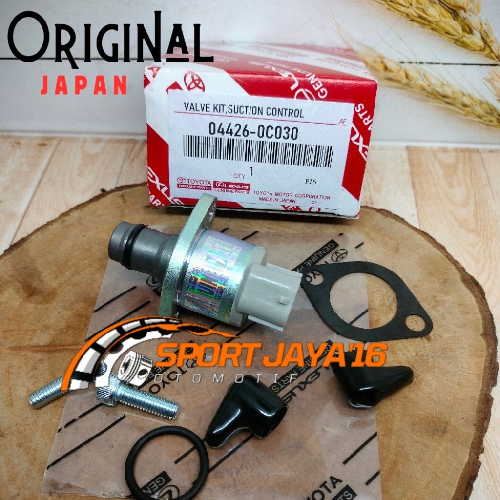 SUCTION CONTROL VALVE KIT SVC SENSOR CONTROL SCV HILUX INNOVA DIESEL JAPAN