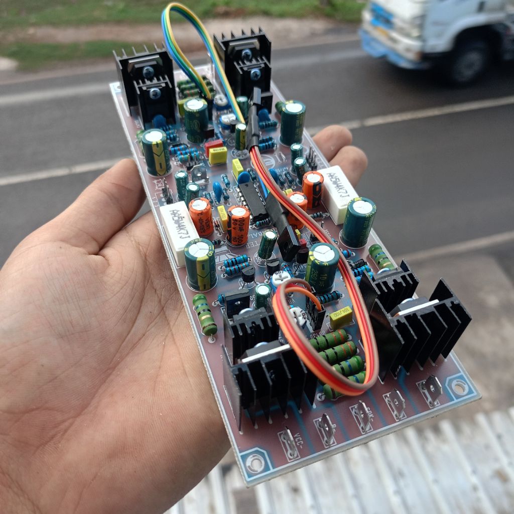 Kit Driver Socl 504 TEF BTL Fiber Inbal Suara Low Sub Nonjok Ke Dada