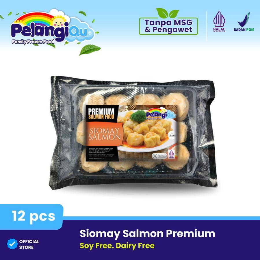 

Siomay Ikan Salmon Premium Pelangi Non Msg, Non Pengawet, Dairy Free (12 pcs) Pelangi Anak