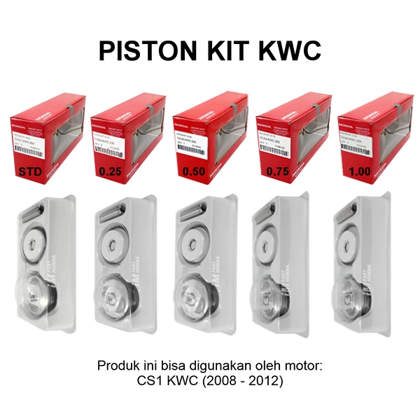 SALE  131A1-KWC-900 131A2-KWC-305 131A3-KWC-305 131A4-KWC-305 131A5-KWC-305 PISTON KIT CS1 SIZE