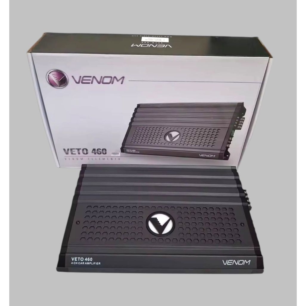 Power Amplifier Venom VETO 406 / power Venom 4 Chanel