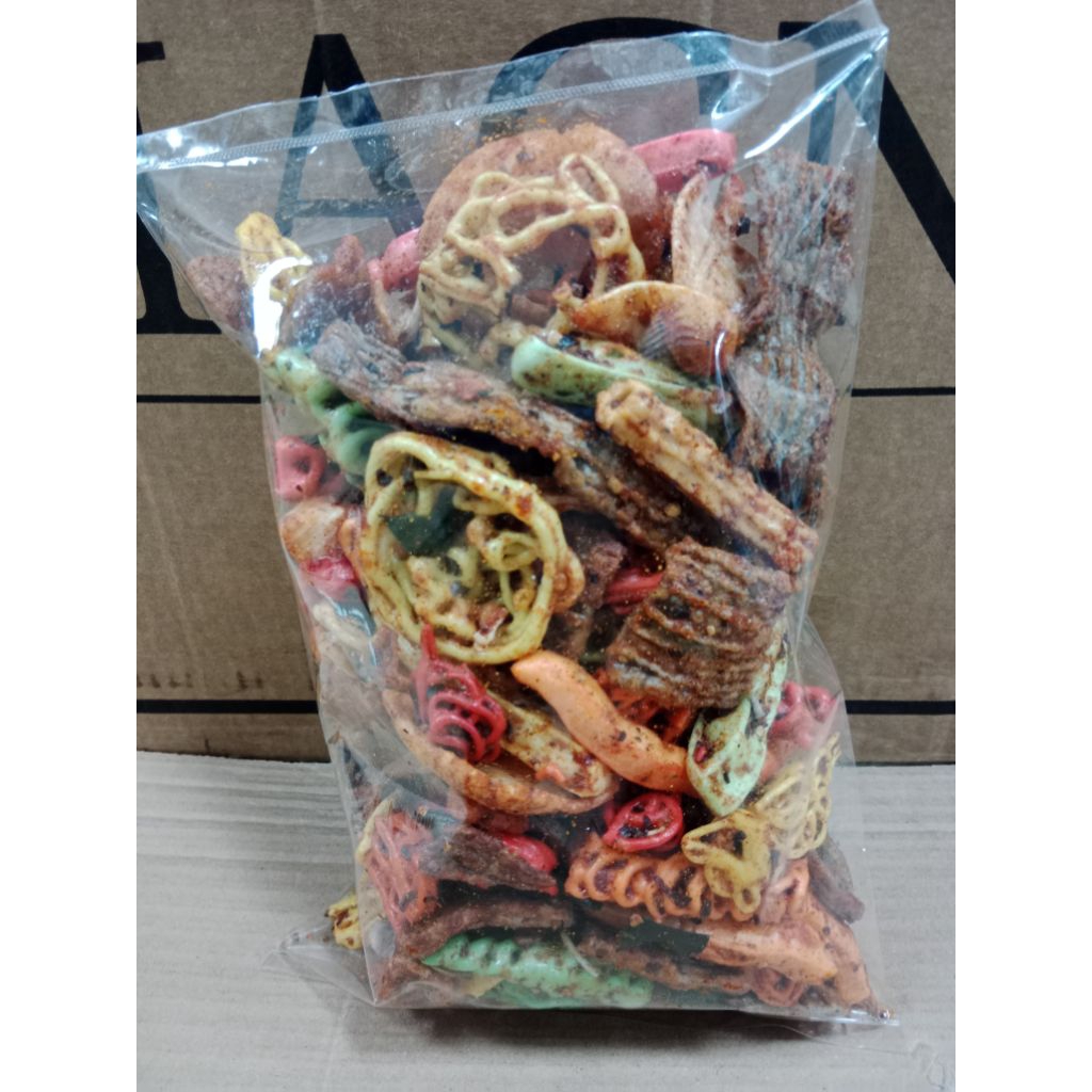 

KERUPUK SEBLAK CAMPUR PEDES 250GRAM