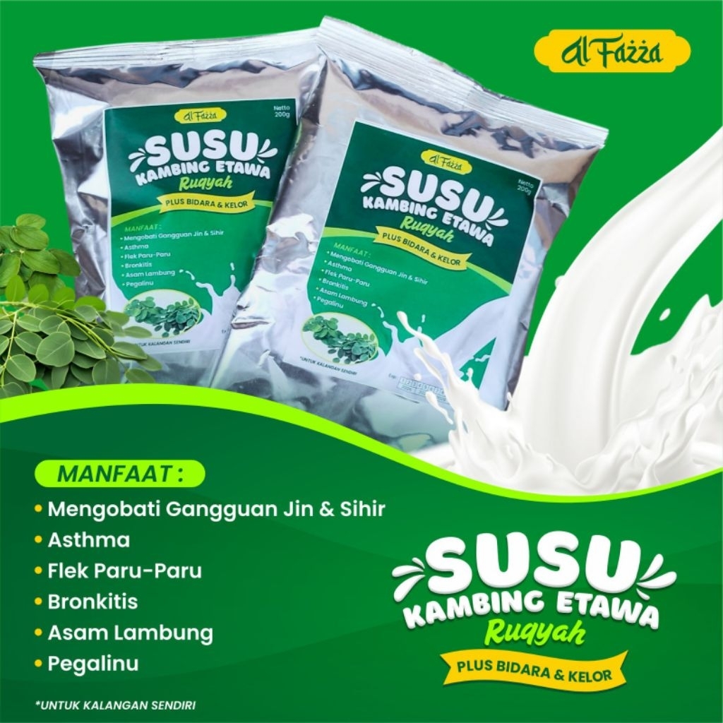 

susu etawa bidara kelor al fazza 200gram