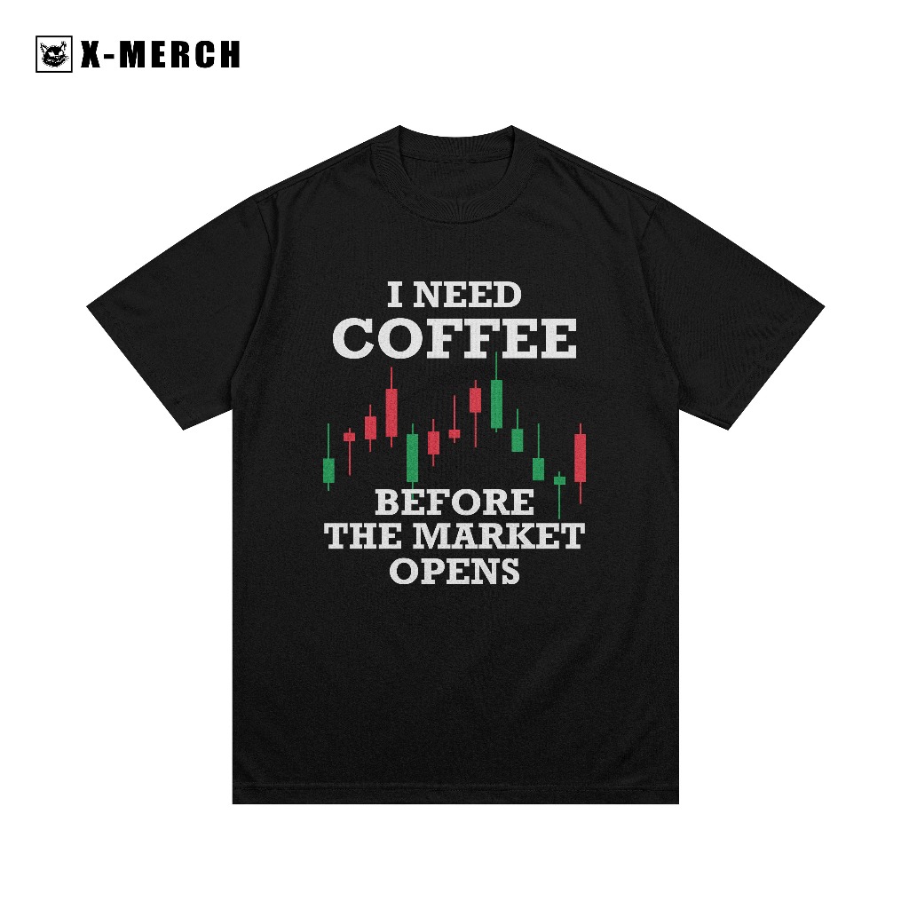 Kaos Trading Pria - Lengan Pendek Bahan Cotton Combed