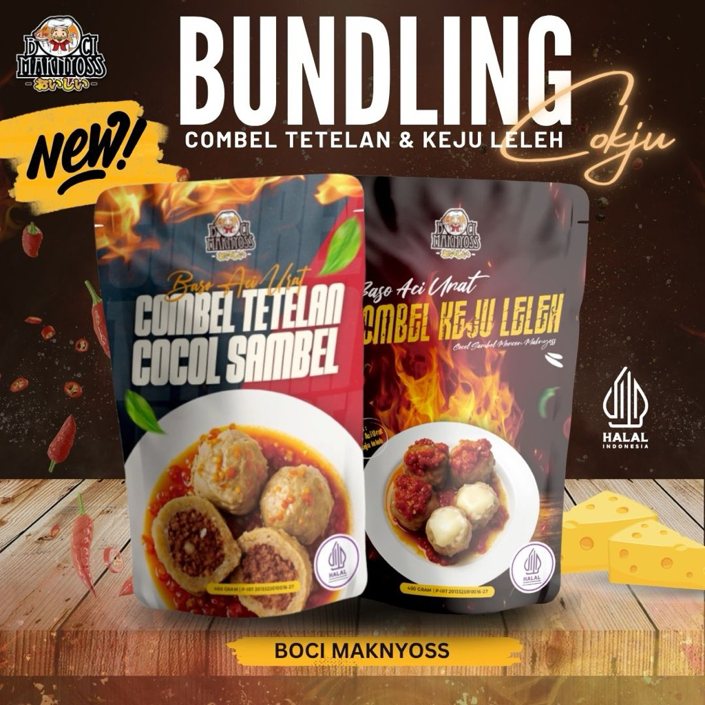 

DUO TEJU COMBEL ( KEJU LELEH COMBEL + TETELAN COMBEL MAKNYOSS ) baso aci urat maknyoss