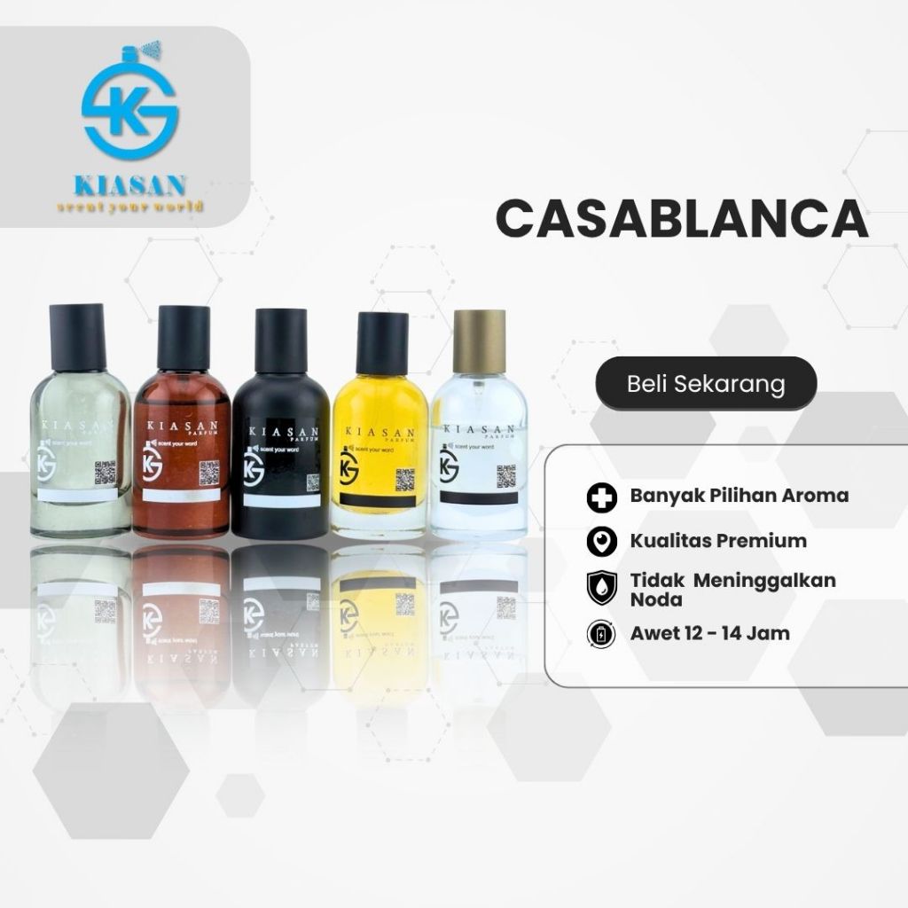Kiasan Parfum Pria | Inspired by Casablanca - Parfum Inspired Premium