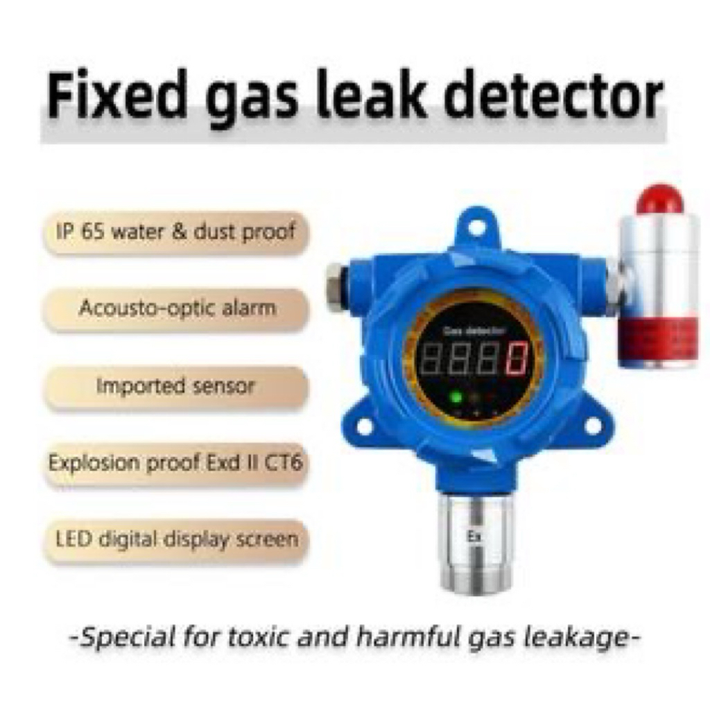 Gas Detektor CH4 Alarm Kebocoran Gas Metana Sensor LPG