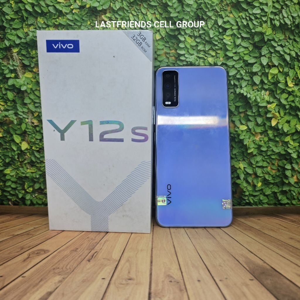 Vivo Y12s 3/32 GB Second Murah Mulus - HP Bekas No Minus Bergaransi