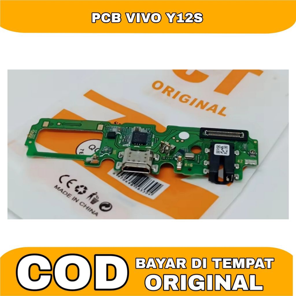 PAPAN CAS VIVO Y12S ORI PCB KONEKTOR CHARGER VIVO Y12S