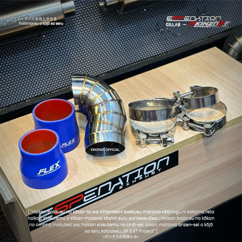 piping box filter stainles Innova Reborn, Fortuner VRZ, Hilux, 1GD,2GD