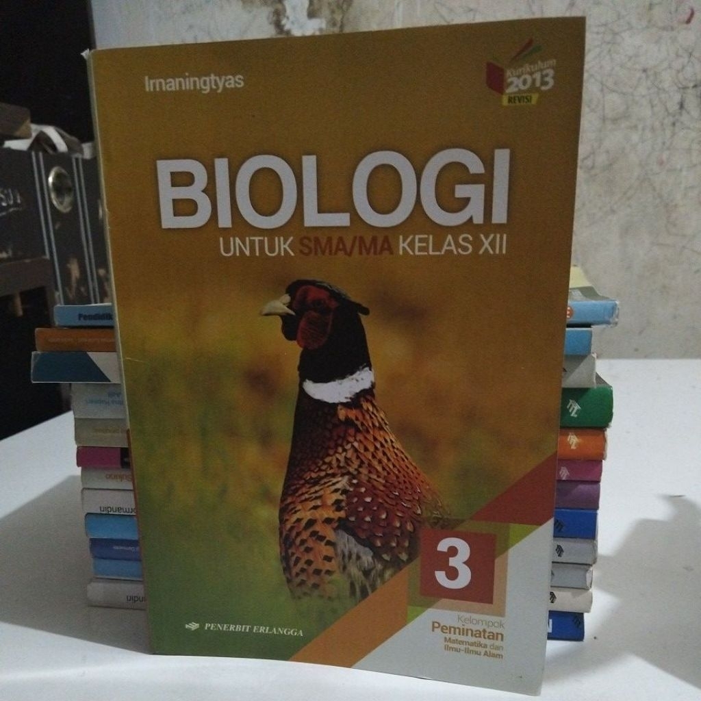 buku Biologi SMA kelas 3-12 penerbit Erlangga