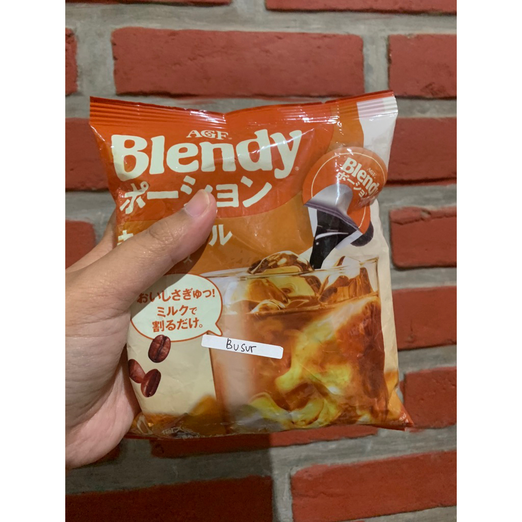

Blendy Coffee caramel japan kopi cair jepang nescafe potion