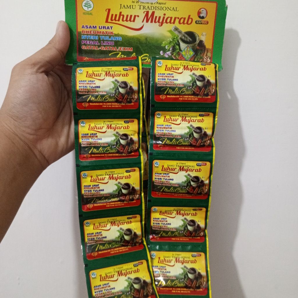 

jamu tradisional luhurmujarab isi 20 sachet