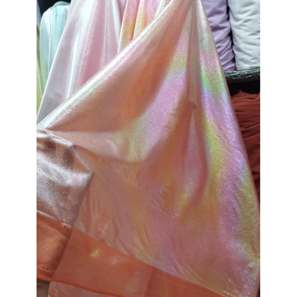 bahan kain hologram/kain hologram parasut